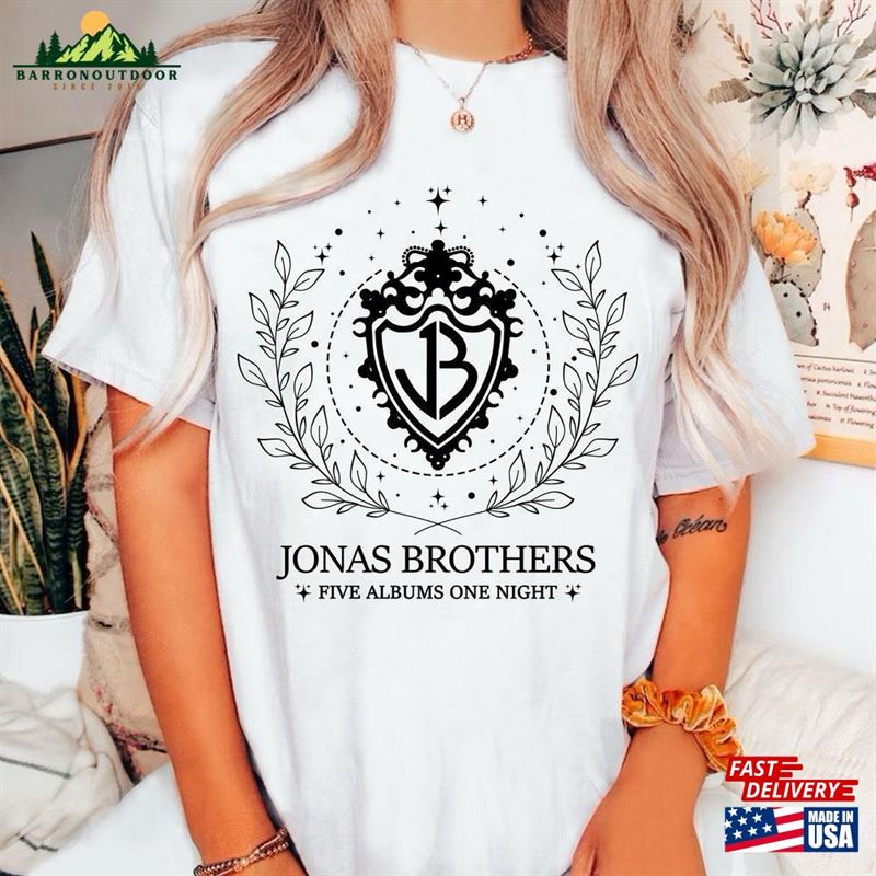 Jonas Brothers Shirt Bella Canvas Five Albums One Night Tour The Unisex Classic Jonas Brothers Shirt Bella Canvas Five Albums One Night Tour The Unisex Classic