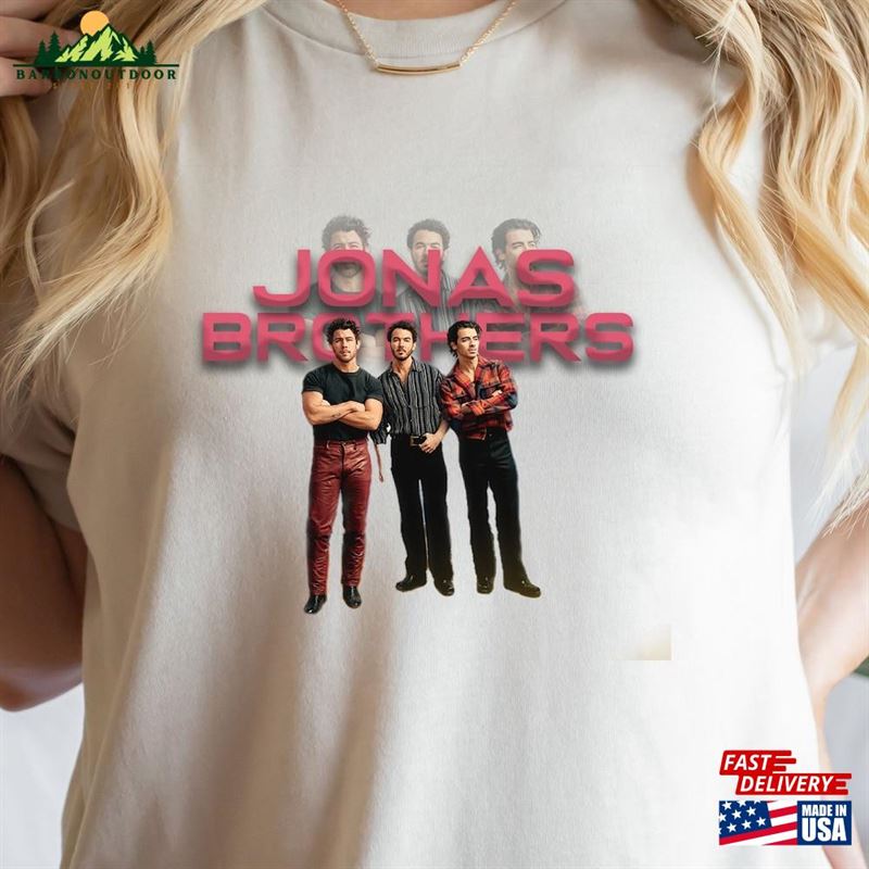 Jonas Brothers Shirt Brother Merch 2023 Tour Sweatshirt Hoodie T-Shirt Jonas Brothers Shirt Brother Merch 2023 Tour Sweatshirt Hoodie T-Shirt