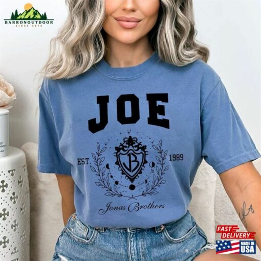 Jonas Brothers Shirt Character Name Five Albums One Night Hoodie Sweatshirt