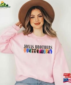 Jonas Brothers Shirt Five Albums One Night Joe Homage Hoodie Sweatshirt