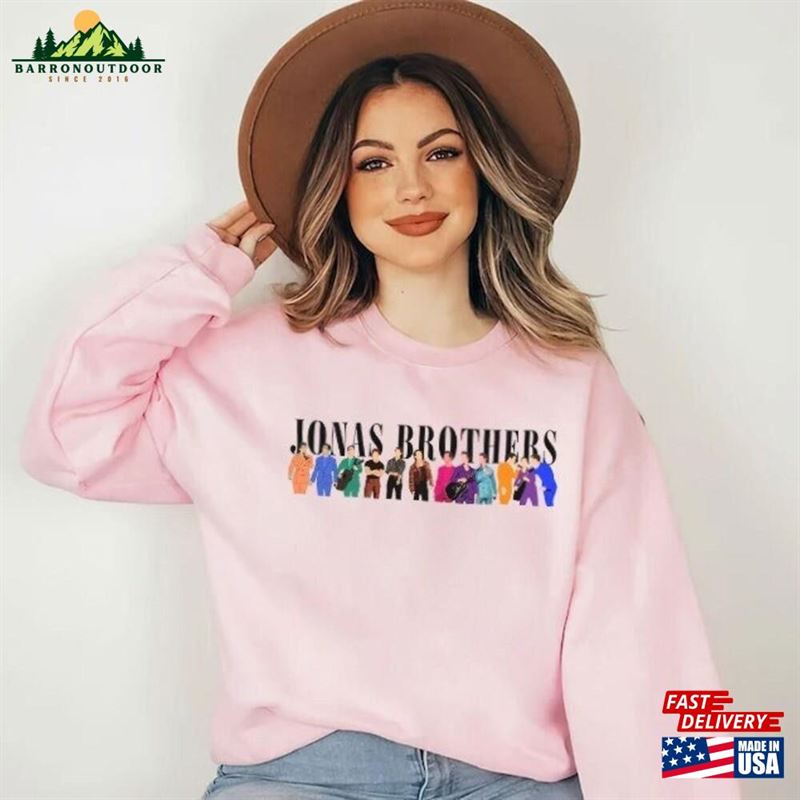 Jonas Brothers Shirt Five Albums One Night Joe Homage Hoodie Sweatshirt Jonas Brothers Shirt Five Albums One Night Joe Homage Hoodie Sweatshirt