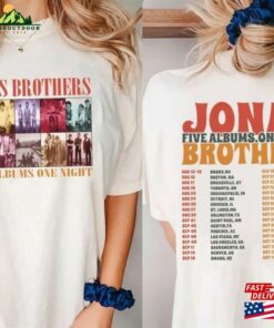 Jonas Brothers Shirt Five Albums One Night Tour The Classic T-Shirt