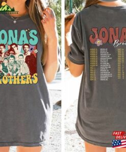 Jonas Brothers Shirt Five Albums One Night Tour The Tee Classic T-Shirt