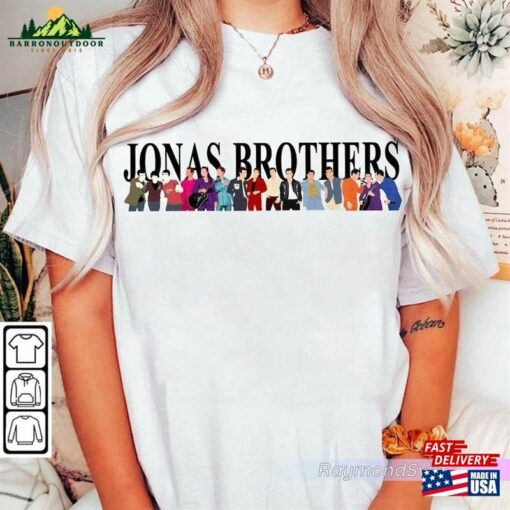 Jonas Brothers Shirt Joe Homage Unisex T-Shirt Sweatshirt Hoodie