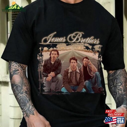 Jonas Brothers Shirt Retro Joe Vintage Nick Homage T-Shirt Hoodie