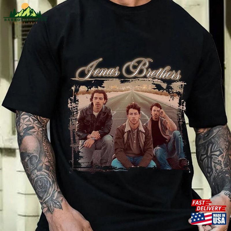 Jonas Brothers Shirt Retro Joe Vintage Nick Homage T-Shirt Hoodie Jonas Brothers Shirt Retro Joe Vintage Nick Homage T-Shirt Hoodie