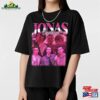 Jonas Brothers Shirt Retro Joe Vintage Nick Homage T-Shirt Unisex Hoodie