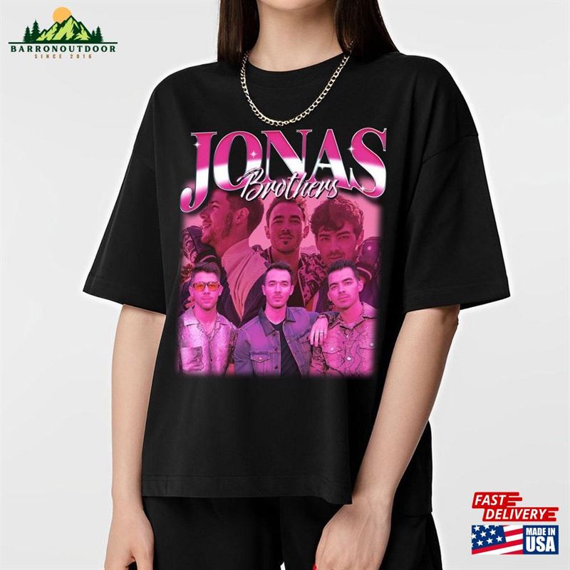 Jonas Brothers Shirt Retro Joe Vintage Nick Homage T-Shirt Unisex Hoodie Jonas Brothers Shirt Retro Joe Vintage Nick Homage T-Shirt Unisex Hoodie