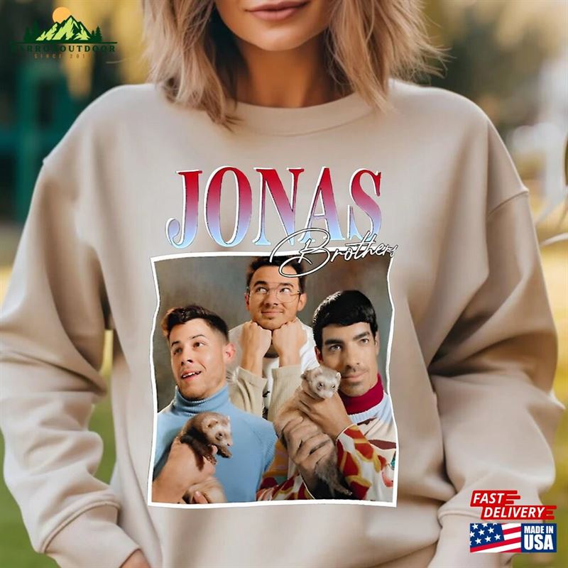 Jonas Brothers Shirt Tour Concert 2023 Retro T-Shirt Classic Jonas Brothers Shirt Tour Concert 2023 Retro T-Shirt Classic
