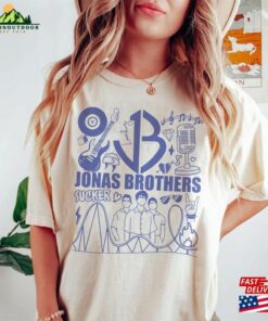 Jonas Brothers Shirt Tour Concert 2023 Retro T-Shirt Hoodie