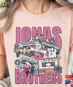 Jonas Brothers Shirt Tour Concert 2023 Retro Unisex Hoodie Sweatshirt