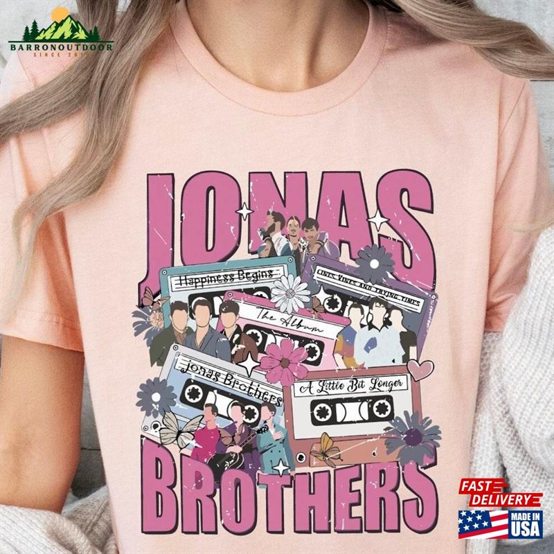 Jonas Brothers Shirt Tour Concert 2023 Retro Unisex Hoodie Sweatshirt Jonas Brothers Shirt Tour Concert 2023 Retro Unisex Hoodie Sweatshirt