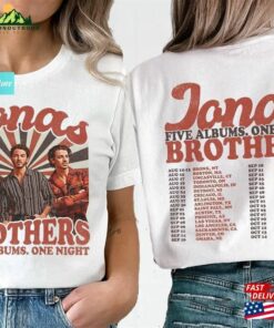 Jonas Brothers Shirt Tshirt 2023 Tour Sweatshirt Hoodie