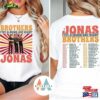 Jonas Brothers Shirt Two Sides Retro Merch Hot Dads Five Albums One Night Tour Hoodie Unisex