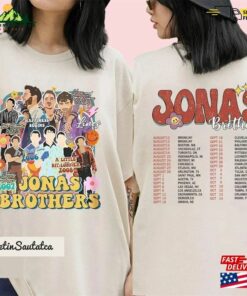 Jonas Brothers Shirt Vintage Five Albums One Night Tour Sweatshirt Unisex