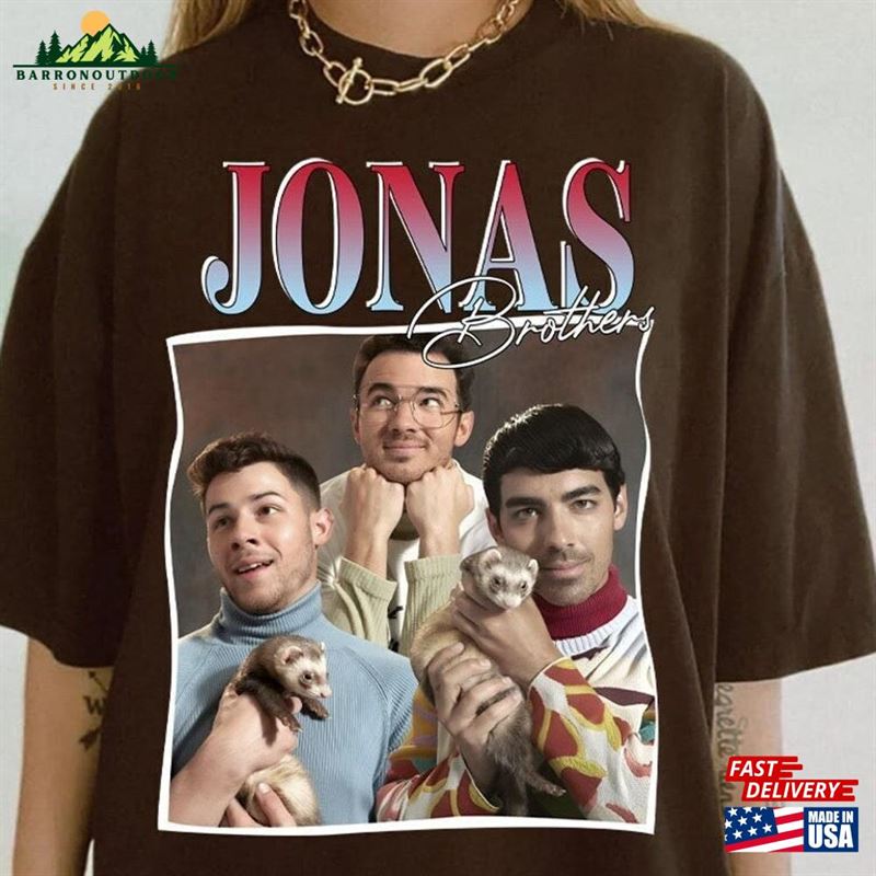 Jonas Brothers Shirt Vintage Five Albums One Night Tour Tee Concert 2023 Retro Gift Sweatshirt Hoodie Jonas Brothers Shirt Vintage Five Albums One Night Tour Tee Concert 2023 Retro Gift Sweatshirt Hoodie