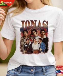 Jonas Brothers Shirt Vintage T-Shirt Five Albums One Night Tour Sweatshirt