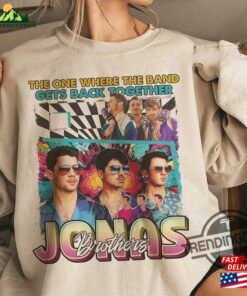 Jonas Brothers Shirt Vintange Retro T-Shirt Hoodie