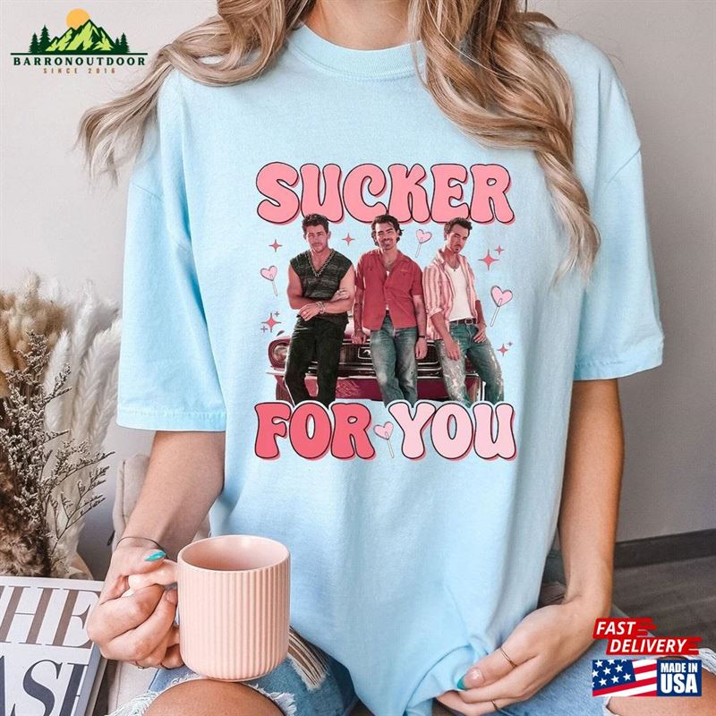 Jonas Brothers Sucker For You Shirt I Love Hot Dads Five Albums One Night Tour Classic Hoodie Jonas Brothers Sucker For You Shirt I Love Hot Dads Five Albums One Night Tour Classic Hoodie