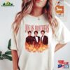 Jonas Brothers T Shirt Fire Band Tee Unisex Concert Long Sleeve Sweatshirt