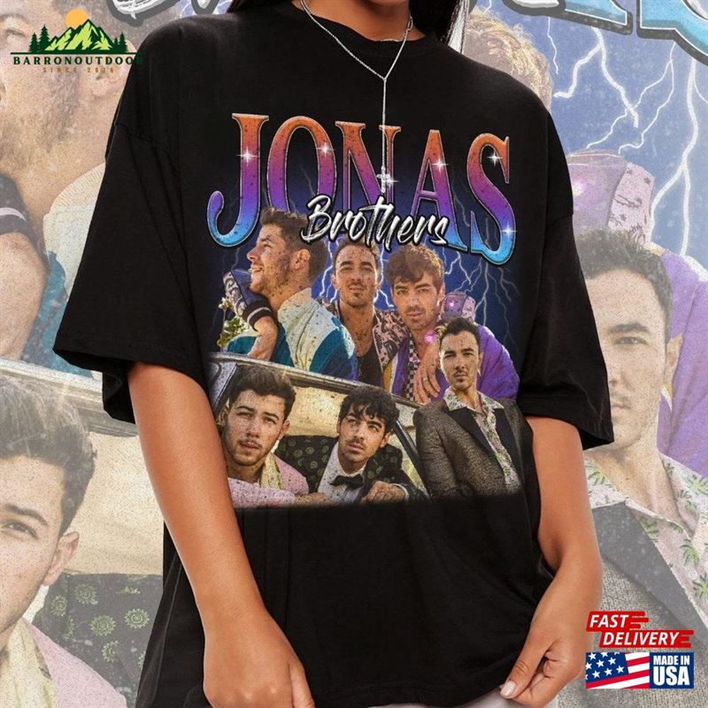 Jonas Brothers T-Shirt Five Albums One Night Tour Shirt 2023 Sweatshirt Jonas Brothers T-Shirt Five Albums One Night Tour Shirt 2023 Sweatshirt