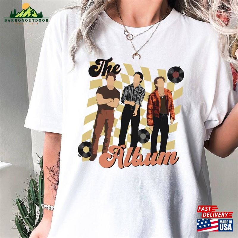 Jonas Brothers T-Shirt Five Albums One Night Tour Shirt Sweatshirt Unisex Jonas Brothers T-Shirt Five Albums One Night Tour Shirt Sweatshirt Unisex