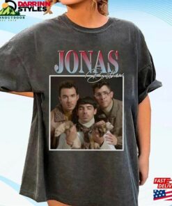Jonas Brothers T-Shirt Five Albums One Night Tour Sweatshirt 2023 Shirt Classic Hoodie