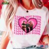 Jonas Brothers T-Shirt I Love Hot Dads Five Albums One Night Tour Shirt 2023 Unisex Classic