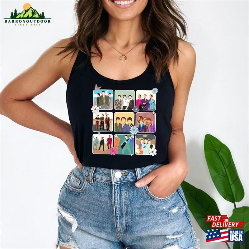 Jonas Brothers Tank Top Tour Women Concert 2023 Retro 90 T-Shirt Hoodie Jonas Brothers Tank Top Tour Women Concert 2023 Retro 90 T-Shirt Hoodie