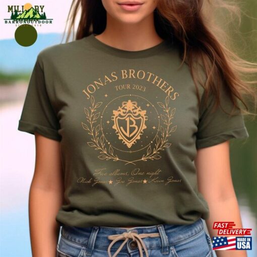 Jonas Brothers Tee Concert 2023 Retro Unisex Gift 90 Classic T-Shirt