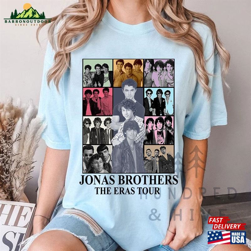 Jonas Brothers The Eras Tour Shirt Sweatshirt Joe Homage T-Shirt Jonas Brothers The Eras Tour Shirt Sweatshirt Joe Homage T-Shirt