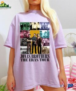 Jonas Brothers The Eras Tour T-Shirt Five Albums One Night Shirt 2023 Classic