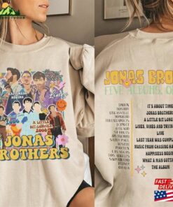 Jonas Brothers Ticket Prices 2023 Merch Shirt Happiness Begins Tour 2019 Nick Joe Kevin Dates T-Shirt Hoodie Sweatshirt