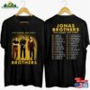Jonas Brothers Tour 2023 2Sides Shirt Nick Joe Kevin Dates Retro Five Albums One Night Classic T-Shirt
