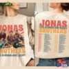 Jonas Brothers Tour 2023 2Sides Shirt Retro Five Albums One Night Sweatshirt Hoodie