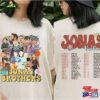 Jonas Brothers Tour 2023 2Sides Shirt Retro Five Albums One Night Unisex T-Shirt