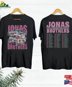 Jonas Brothers Tour 2023 Shirt Five Albums One Night Band Fan Gift Sweatshirt Hoodie