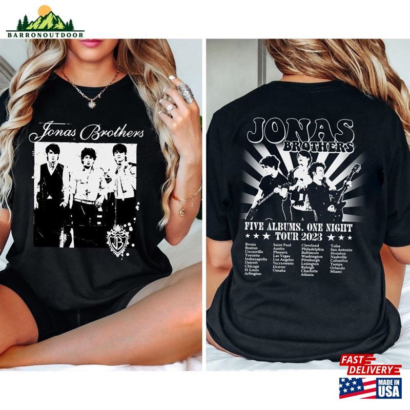 Jonas Brothers Tour 2023 Shirt Two Sides The Album Classic Sweatshirt Jonas Brothers Tour 2023 Shirt Two Sides The Album Classic Sweatshirt