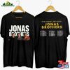 Jonas Brothers Tour 2023 Two Sides Shirt Five Albums One Night Nick Joe Kevin T-Shirt Unisex