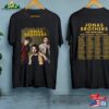 Jonas Brothers Tour Shirt Five Albums One Night 2023 The Classic Unisex