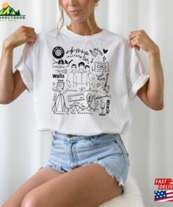 Jonas Brothers Tour Shirt Five Albums One Night 2023 Unisex Hoodie