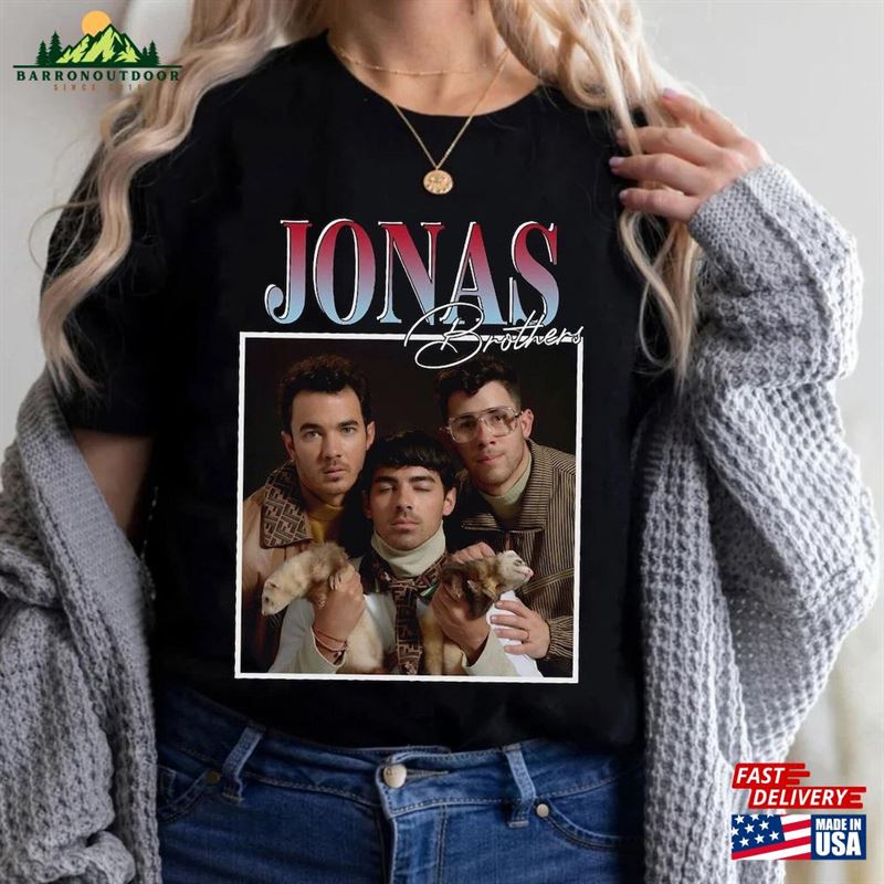 Jonas Brothers Tour Shirt Retro 90 Unisex Hoodie Jonas Brothers Tour Shirt Retro 90 Unisex Hoodie