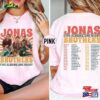 Jonas Brothers Tour T-Shirt Merch Shirt Five Albums One Night Hoodie Fan Sweatshirt Classic