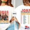 Jonas Brothers Tour T-Shirt Merch Shirt Five Albums One Night Hoodie Fan Sweatshirt Unisex Classic
