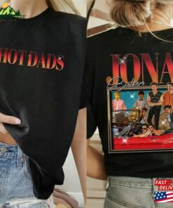 Jonas Brothers Two Sided Shirt World Tour 2023 T-Shirt Brother Merch Unisex Classic