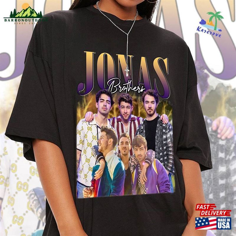 Jonas Brothers Vintage 90S Graphic Style T-Shirt Tour Shirt Concert 2023 Retro Unisex Gift Sweatshirt Hoodie Jonas Brothers Vintage 90S Graphic Style T-Shirt Tour Shirt Concert 2023 Retro Unisex Gift Sweatshirt Hoodie