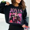 Jonas Brothers Vintage 90S Shirt Five Albums One Night Tour Retro 90 Hoodie T-Shirt