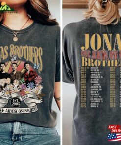 Jonas Brothers Vintage Comfort Color Shirt Tour Concert 2023 Gift Unisex Classic