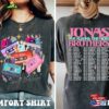 Jonas Brothers Vintage Double Side Comfort Color Shirt Five Albums One Night Tour Hoodie Classic