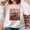 Jonas Brothers Vintage Shirt 2023 Tour Hoodie Five Albums One Night T-Shirt Sweatshirt Classic